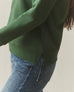 Women's Midweight Crewneck - Green Moss